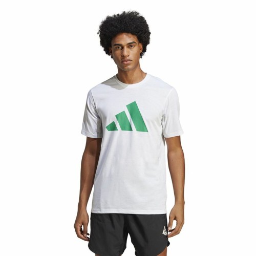 T-shirt med kortärm Herr Adidas Train Essentials Vit