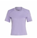 T-shirt med kortärm Dam Adidas Essentials Plommon Lila