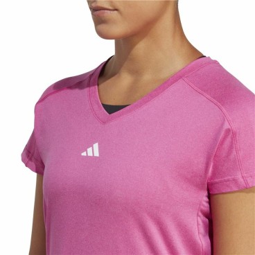 T-shirt med kortärm Dam Adidas Essentials Rosa Lila