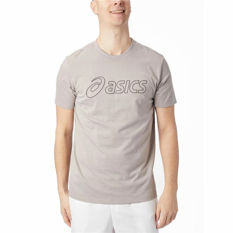 T-shirt med kortärm Herr Asics Logo