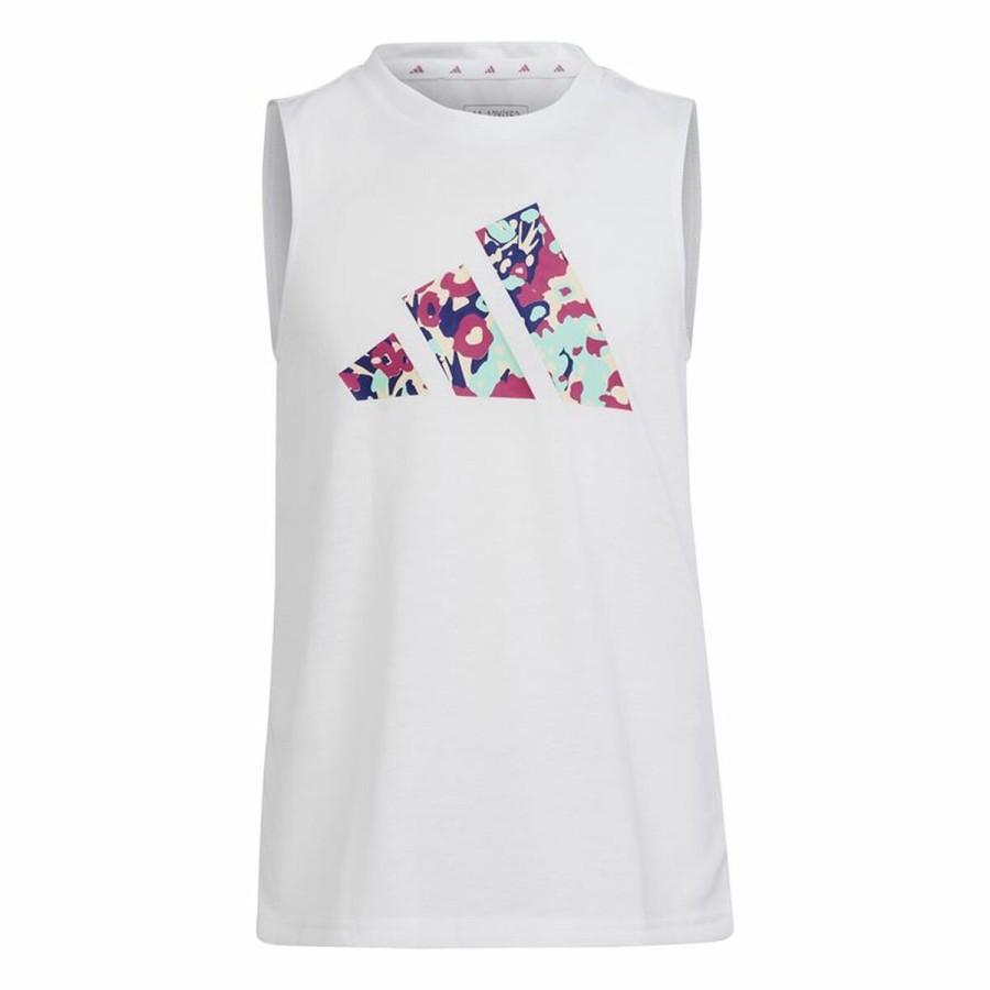 Tanktop, Barn Adidas Vit