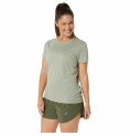 T-shirt med kortärm Dam Asics Core Oliv