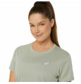 T-shirt med kortärm Dam Asics Core Oliv