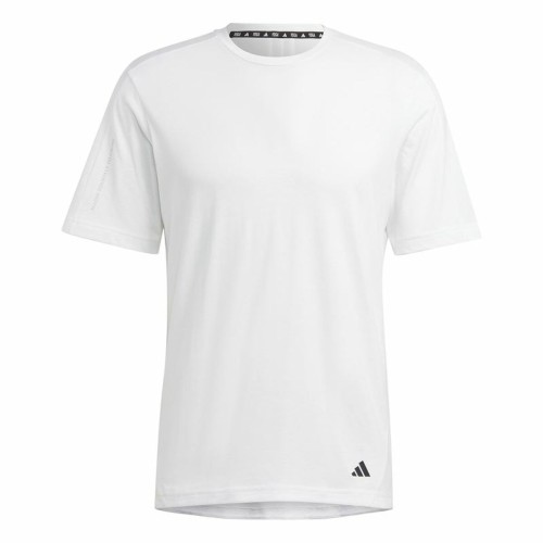 T-shirt med kortärm Herr Adidas Base Vit