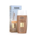 Solskydd med färg Isdin Fusion Water Spf 50 Dark 50 ml