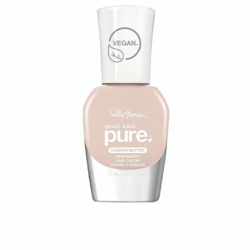 半Sally Hansen Good.Kind.Pure 哑光指甲油 Nº 030-腰果油（10 毫升）