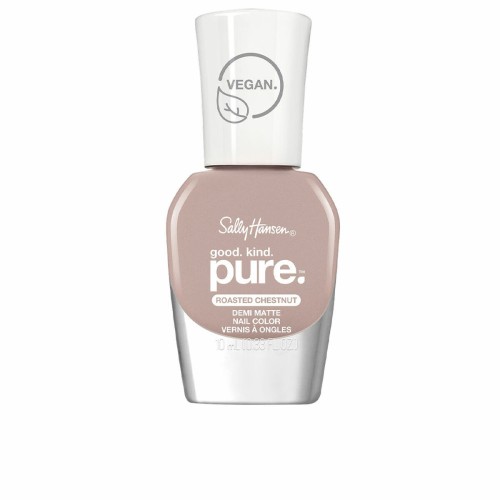 Sally Hansen Good.Kind.Pure 指甲油 Semi-matt Nº 050-烤栗子（10 毫升）