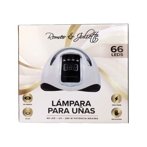 LED UV nagellampa Albi Pro 280 W Vit