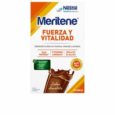 Skaka Meritene Fuerza Y Vitalidad Choklad 30 g 15 antal