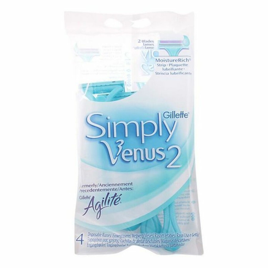 Engångsrakhyvel Venus Gillette Simply (4 uds)