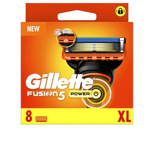 Gillette 剃须刀 Fusion 5 Power（8 件）