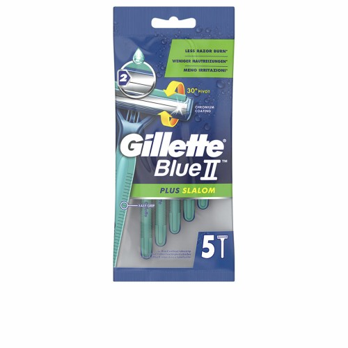 Gillette 一次性剃须刀 Blue II Plus Slalom 5 数量