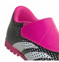 Fotbollsskor för inomhusbruk för barn Adidas Predator Accuracy.4 Svart Fuchsia Unisex