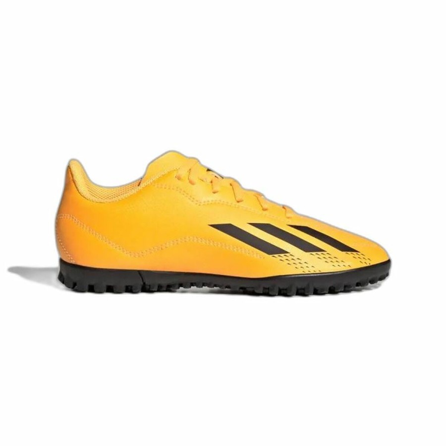 Fotbollsskor för inomhusbruk för barn Adidas X Speedportal.4 TF Orange Unisex