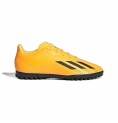 Fotbollsskor för inomhusbruk för barn Adidas X Speedportal.4 TF Orange Unisex