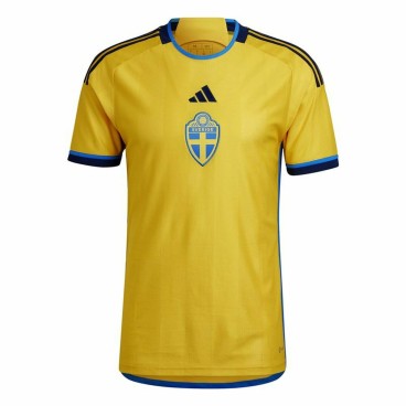 Kortärmad fotbollströja för herrar Adidas  Suecia 22