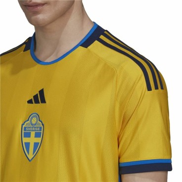 Kortärmad fotbollströja för herrar Adidas  Suecia 22