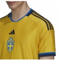 Kortärmad fotbollströja för herrar Adidas  Suecia 22