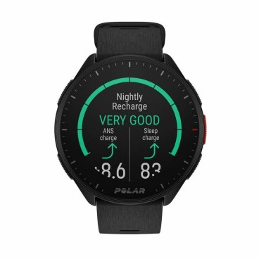 Smartwatch med stegräknare Polar Svart 1,2" Ø 45 mm