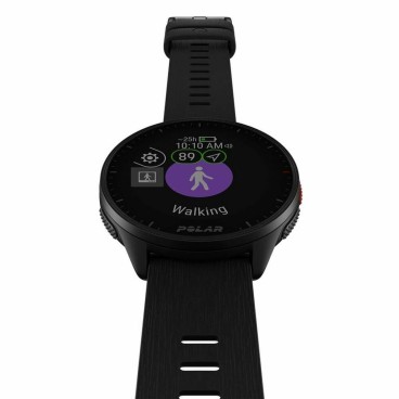 Smartwatch med stegräknare Polar Svart 1,2" Ø 45 mm