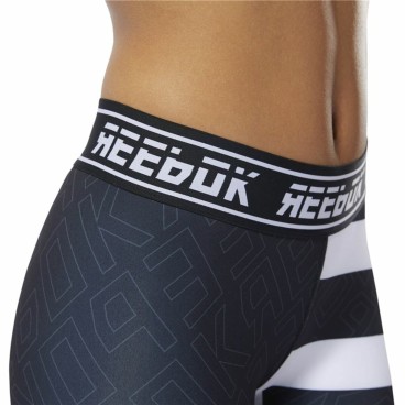 Sport-leggings, Dam Reebok Wor Engineered Svart