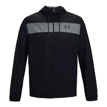 Träningsjacka Herr Under Armour Windbreaker Svart