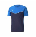 Barn T-shirt med kortärm Puma  Individual Rise Blue Blå