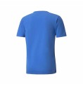 Barn T-shirt med kortärm Puma  Individual Rise Blue Blå