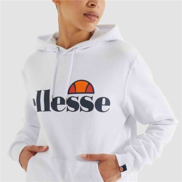 Tröja med huva Dam Ellesse Torices OH Hoody Vit