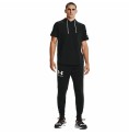 Långa träningsbyxor Under Armour Rival Terry Jogger Svart Män