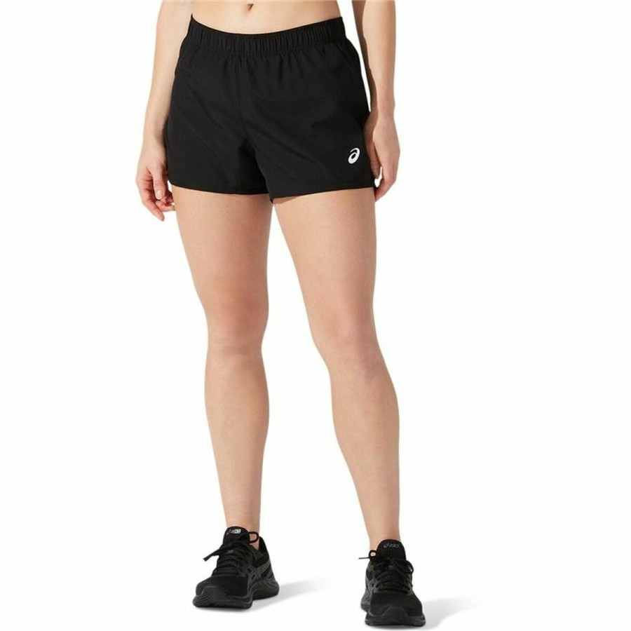 Träningsshorts Asics 4IN Svart Kvinna