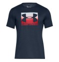 T-shirt med kortärm Herr Under Armour Boxed Mörkblå