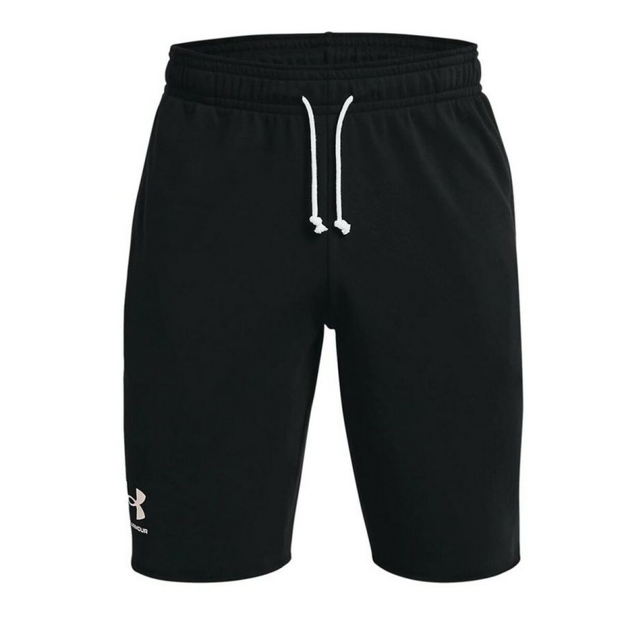 Sportshorts för män Under Armour Rival Terry Svart