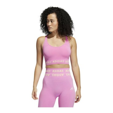 Sport-topp, Dam Adidas Aeroknit Rosa