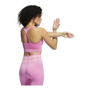 Sport-topp, Dam Adidas Aeroknit Rosa