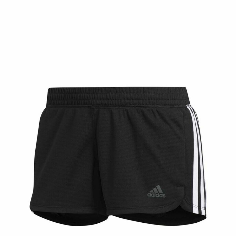 Sportshorts för män Adidas Pacer 3 Svart