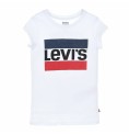 Levi's 儿童运动短袖T恤 白色