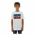 T-shirt med kortärm Barn Levi's Sportswea Vit