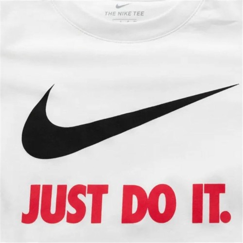 Nike 儿童 Swoosh Just Do It 白色短袖 T 恤