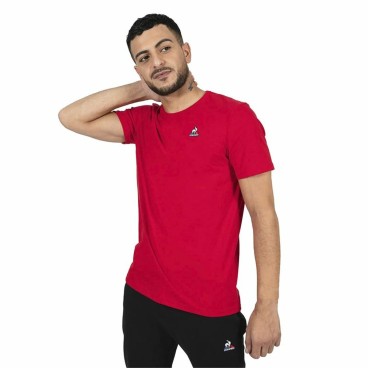T-shirt med kortärm Herr Le coq sportif Essentiels N°3 Röd