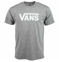 Vans 灰色男士短袖 T 恤 Drop V-B M
