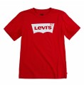 Levi's 蝙蝠翼 B 红色儿童短袖 T 恤