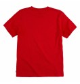 Levi's 蝙蝠翼 B 红色儿童短袖 T 恤
