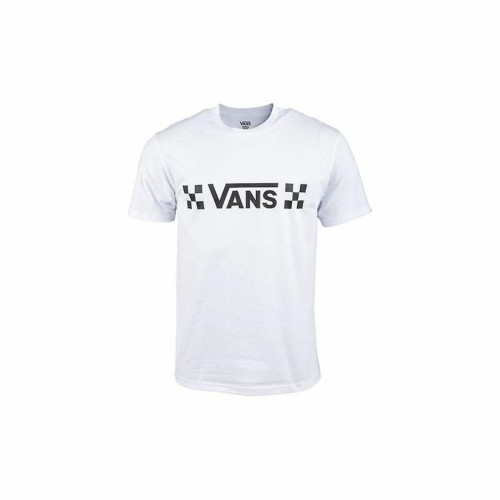 T-shirt med kortärm Herr Vans Drop V Check-B Vit