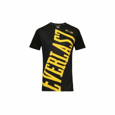 T-shirt med kortärm Herr Everlast Breen Svart