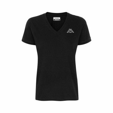 Kappa 黑色卡布女式短袖T恤