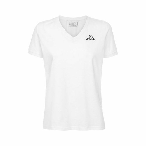 T-shirt med kortärm Dam Kappa Cabou Vit