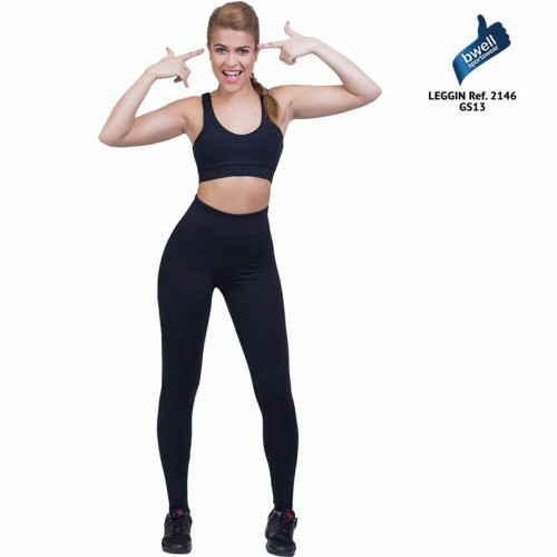 Sport-leggings, Dam Happy Dance Svart