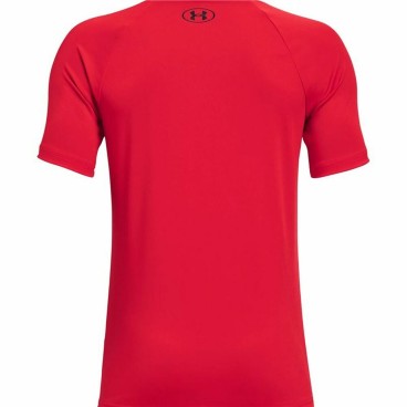 Barn T-shirt med kortärm Under Armour  Tech Big Logo Röd