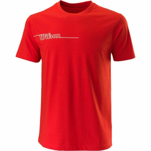 T-shirt med kortärm Herr Wilson Team II Teach Röd